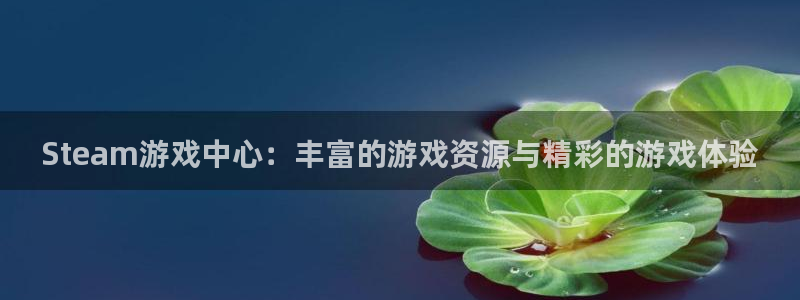 辉达娱乐集团：Steam游戏中心：丰富的游戏资源与精彩的游戏